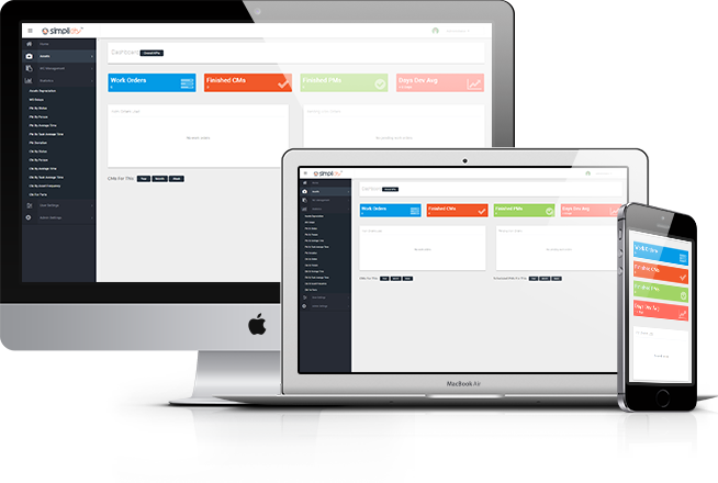 Simplicity dashboard preview